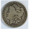 Image 1 : 1903S  Morgan $  VG    est $75-$85
