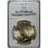Image 1 : 1924  Peace $  NGC64  est $70-$80