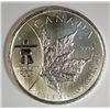 Image 2 : 2008 1 OZT .9999 FS CANADA MAPLE LEAF  "VANCOUVER OLYMPICS"