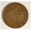 Image 2 : 1863 CIVIL WAR TOKEN 50% ROTATED DIE RARE!