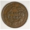 Image 2 : 1828 HALF CENT 13 STARS FINE+