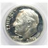 Image 2 : 1963 ROOSEVELT DIME PCGS MS66
