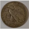 Image 2 : 1938-D WALKING LIBERTY HALF DOLLAR XF-AU ORIGINAL