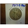 Image 1 : 1917-S REV. WALKING LIBERTY HALF DOLLAR