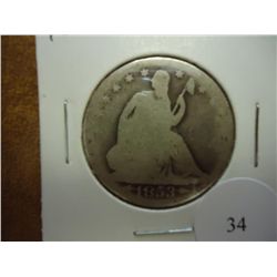 1853 SEATED LIBERTY HALF DOLLAR