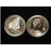 Image 2 : 2-1975 CANADA CALGARY DOLLARS (PF LIKE) .75 OZ.ASW