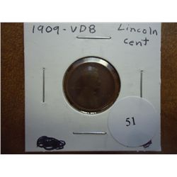 1909 VDB LINCOLN CENT (VERY GOOD)