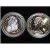 Image 2 : 2-1974 CANADA WINNIPEG $'S (PF LIKE) .75 OZ. ASW
