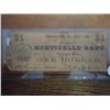 Image 1 : 1861 MONTICELLO BANK $1 OBSOLETE CURRENCY