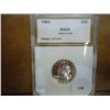 Image 1 : 1963 WASHINGTON SILVER QUARTER PCI PR69 DEEP CAMEO