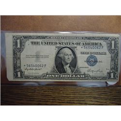 UNUSUAL ERROR MISCUT 1935-E $1 SILVER CERTIFICATE