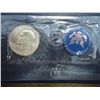 Image 1 : 1973-S IKE SILVER DOLLAR (UNC) (BLUE PACK)