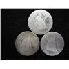 Image 1 : 1853,76 & 77 SEATED LIBERTY QUARTERS
