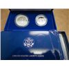 Image 2 : 1986-S US LIBERTY 2 COIN PROOF SET
