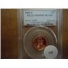 Image 1 : 2001-S LINCOLN CENT PCGS PR69 RD DCAM