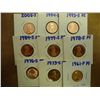 Image 1 : 9 PROOF LINCOLN CENTS SEE DESCRIPTION