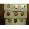 Image 2 : 9 PROOF LINCOLN CENTS SEE DESCRIPTION