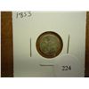 Image 1 : 1853 THREE CENT PIECE (SILVER) BENT