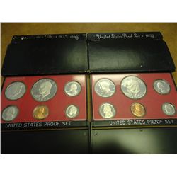 1977 & 78 US PROOF SETS (WITH BOXES)