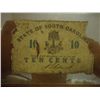 Image 1 : STATE OF SOUTH CAROLINA 10 CENT OBSOLETE BANK NOTE