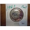 Image 1 : 1963 FRANKLIN HALF DOLLAR GEM PROOF