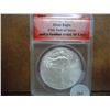 Image 1 : 2010 AMERICAN SILVER EAGLE ANACS MS70 25TH YEAR OF