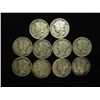Image 1 : 10 ASSORTED MERCURY DIMES