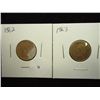 Image 1 : 1862 & 63 INDIAN HEAD CENTS