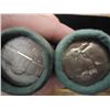 Image 2 : ROLLS OF 1956-D & 58-D JEFFERSON NICKELS (UNC)