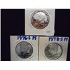 Image 1 : 1971-S, 76-S & 78-S KENNEDY HALF DOLLARS PROOF