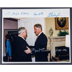 Clinton, Bill & Benjamin Netanyahu