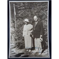 Hoover, Herbert and Lou Henry Hoover.