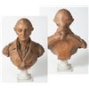 [Washington, George] Original Terracotta Bust in Uniform by Corbet, c. 1798