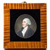 [Washington, George] Pine Miniature on Prepared Ivory, c. early 1800s
