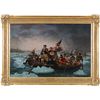 Image 1 : [Washington, George] "Washington Crossing the Delaware," c. 1874, After Emanuel Leutze