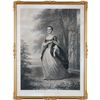 [Washington, Martha] Engraving of Martha Dandridge Custis As A Young Woman, c. 1910