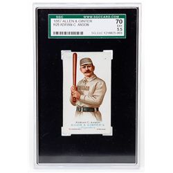 Adrian (Cap) Anson Baseball Card. EX 5