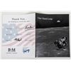 Image 1 : "One Giant Leap" 3rd Salute to Astronaut Honorees – 1996 Program – autographed by Shepard, Lovell, B