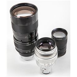 Three Larger Size Lenses.