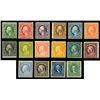 Image 1 : 1916-17, 1c-$1 basic set complete. F-VF