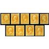 Image 1 : Agriculture Dept., 1873, 1c-30c complete. OW F
