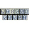 Image 1 : Navy Dept., 1873, 1c-90c complete. F-VF