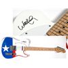 Image 1 : Guitar Signed by Willie Nelson