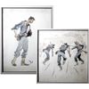 Image 1 : Post, Charles Johnson. (Wounded Soldier and Three Soldiers - Unfinished Sketch)