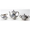 Image 1 : English Three Piece Sterling Tea Service