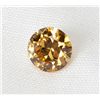 Image 1 : 1.02 Carats European Cut Treated Fancy Vivid Yellow Diamond