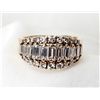 Image 1 : Lady's Diamond, 14K Yellow Gold Band Style Ring