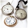 Image 1 : Collection of 3 Open Face Pocket Watches