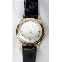 Gent's Vintage Hamilton Electric 14K Yellow Gold Wristwatch