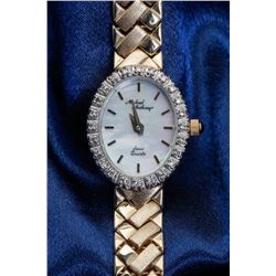 Lady's Michael Anthony, Diamond, 14K Yellow Gold Wri